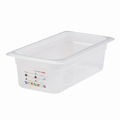 Cambro SafeTrak GN 1/3 Food Pan | 325 x 176mm | 100mm Deep