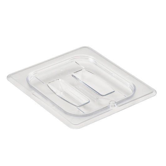 Cambro Polycarbonate Lid with Handle -Clear (Fits 1/6 GN Pans)