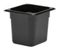 Cambro GN Foodpan 1/6 Polycarbonate -Black (150mm Deep) by Cambro  Commercial catering equipment