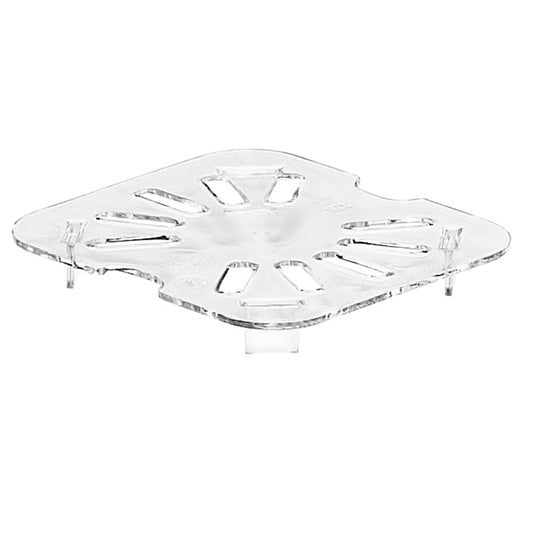 Cambro Polycarbonate Drain Shelf -Clear (Fits 1/6 GN Pans) by Cambro  Commercial catering equipment