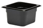 Cambro GN Foodpan 1/6 Polycarbonate -Black (100mm Deep) by Cambro  Commercial catering equipment