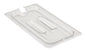 Cambro Polycarbonate Notched Lid with Handle -Clear (Fits 1/3 GN Pans) by Cambro  Commercial catering equipment