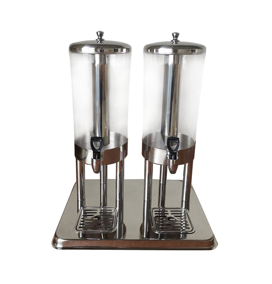 Global Juice Dispenser Double Contemporary 6Lt x 2 by Global  Commercial catering equipment