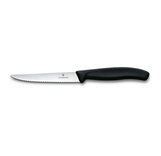 Victorinox Pointed Steak Knife 110mm by Victorinox  Commercial catering equipment