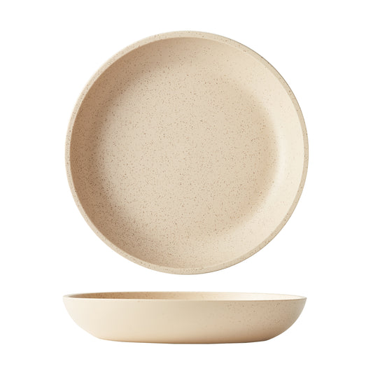 Luzerne Dune Clay Deep Coupe Plate 23cm (12 Pack) by Luzerne  Commercial catering equipment