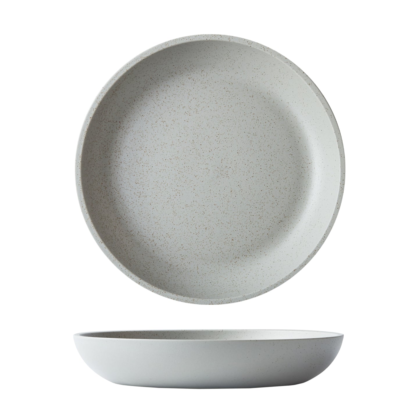 Luzerne Dune Ash Deep Coupe Plate 26cm (12 Pack) by Luzerne  Commercial catering equipment
