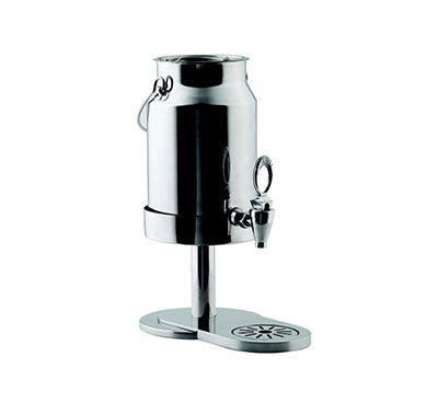 Tiger Milk Dispenser Odin S/Steel with Ice Core 325 x 200 x 430mm 5Lt by Tiger  Commercial catering equipment
