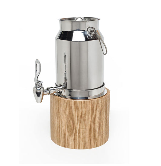 Tiger Milk Dispenser with Wooden Base by Tiger  Commercial catering equipment