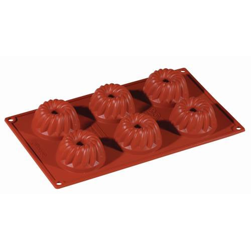 Cater Ace Silicone Mould Formaflex 6 Portion Guglhupf by Cater Ace  Commercial catering equipment