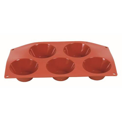 Cater Ace Silicone Mould Muffin (5 Cups, 80 x 40mm) by Cater Ace  Commercial catering equipment