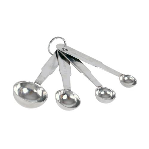 Cater Ace Measuring Spoons Set 4 Piece (Pack of 12) by Cater Ace  Commercial catering equipment