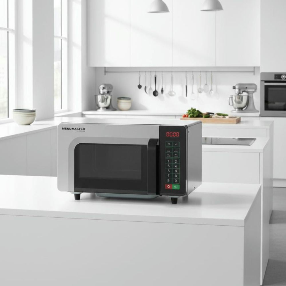 Menumaster Commercial Microwave Oven - 1000W Stainless Steel
