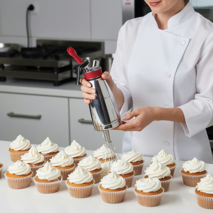 iSi Thermo Whip Plus 500ml Stainless Steel Cream Whipper
