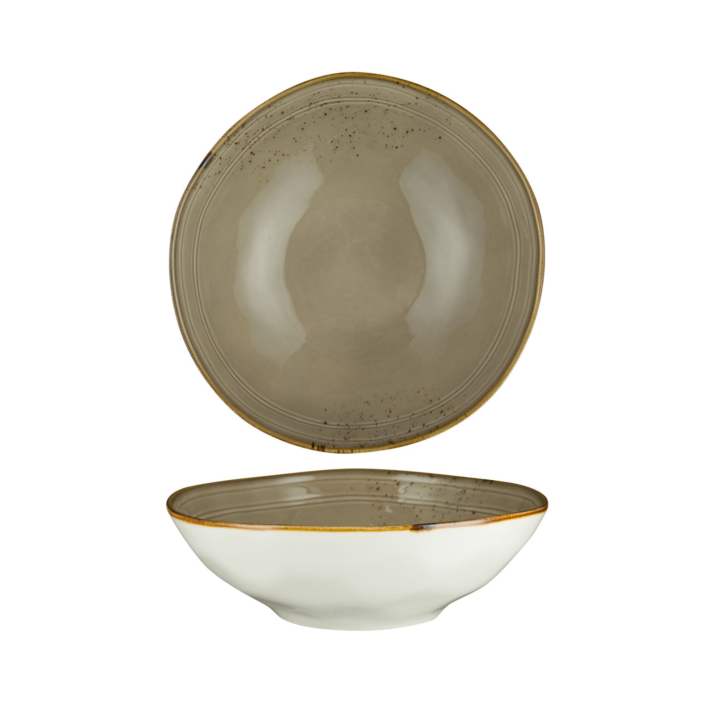 Fortis Organic Round Bowl 25.8 x 8cm (4) by Fortis  Organic Round Bowl 25.8 x 8cm (4) for commercial kitchens