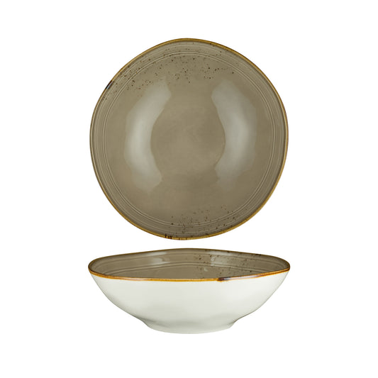 Fortis Organic Round Bowl 25.8 x 8cm (4) by Fortis  Organic Round Bowl 25.8 x 8cm (4) for commercial kitchens