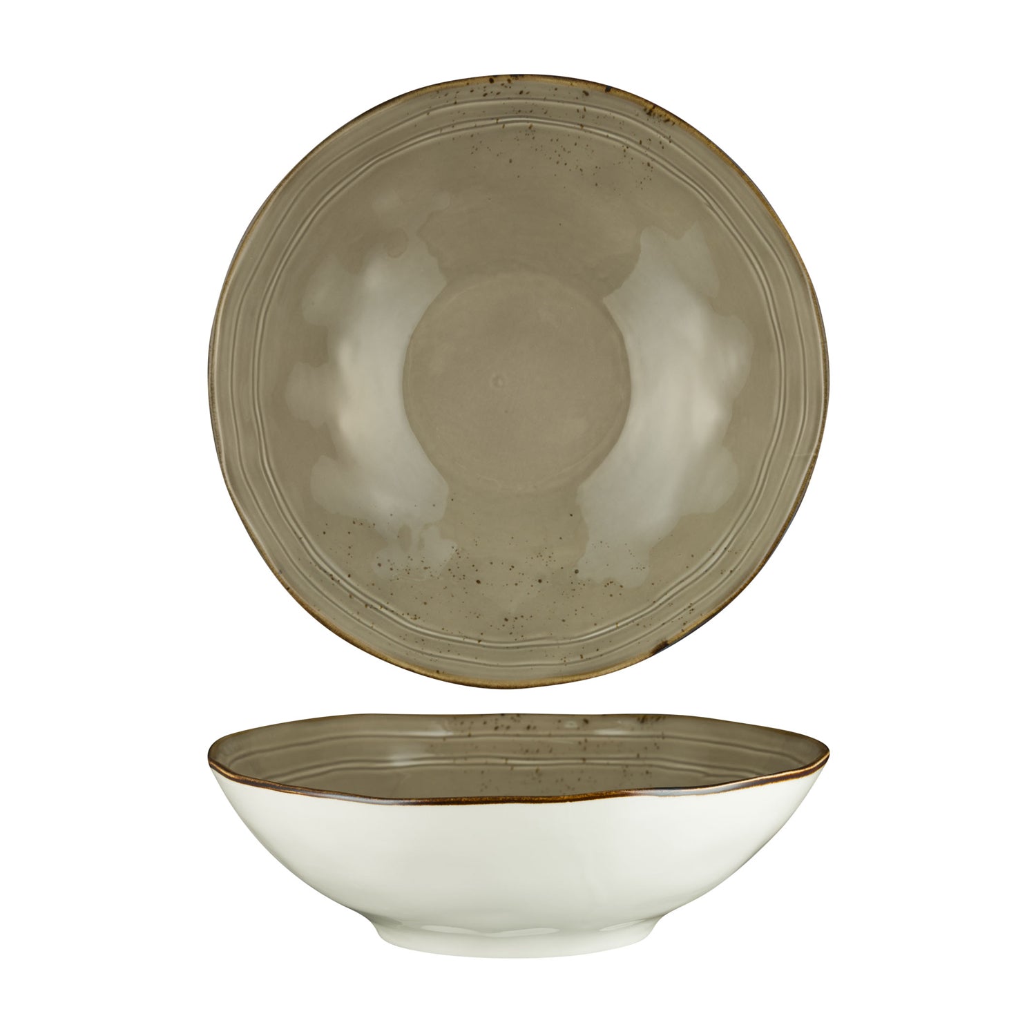 Fortis Organic Round Bowl 30.5 x 9.5cm (4) by Fortis  Organic Round Bowl 30.5 x 9.5cm (4) for commercial kitchens
