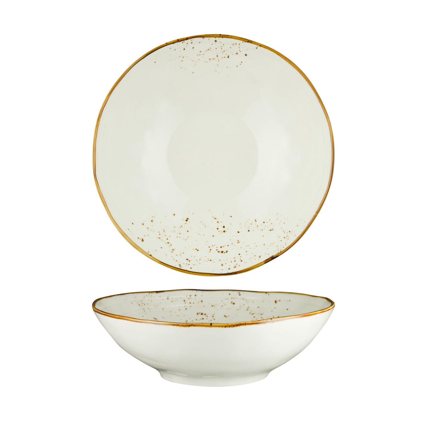 Fortis Organic Round Bowl 30.5 x 9.5cm (4) by Fortis  Organic Round Bowl 30.5 x 9.5cm (4) for commercial kitchens