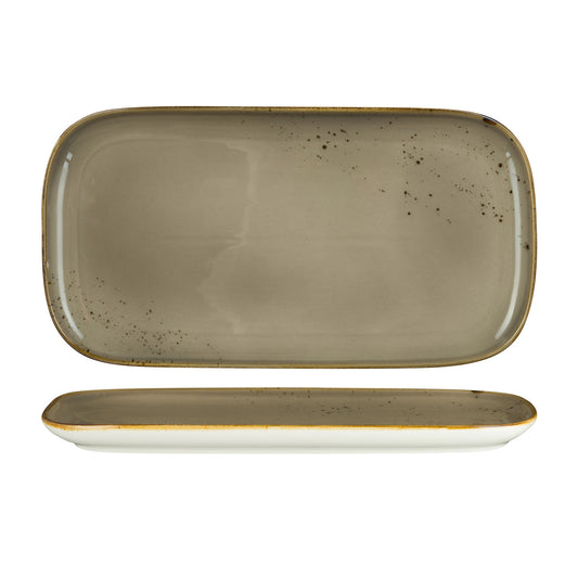 Rectangular Plate 35.5 x 18.5cm (4)