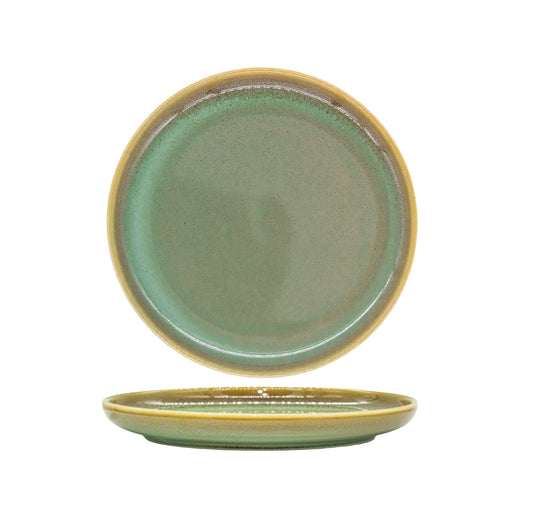 Fortis Fynbos Aloe Green Round Plate 18cm (6 Pack) by Fortis  Commercial catering equipment
