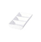 Fortis Rectangular 3-Divided Dish 17cm (6 Pack) by Fortis  Commercial catering equipment