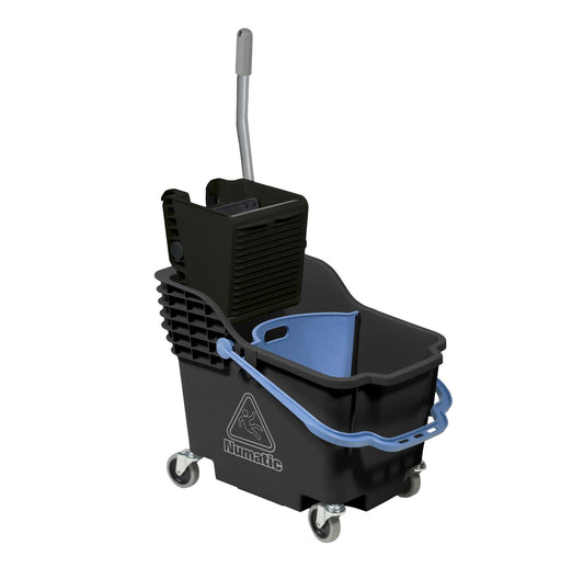 Numatic Blue Mop Bucket with Wringer ,Dual Compartment