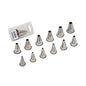 Cater Ace Nozzle Set Stainless Steel Plain (12-Piece) by Cater Ace  Commercial catering equipment