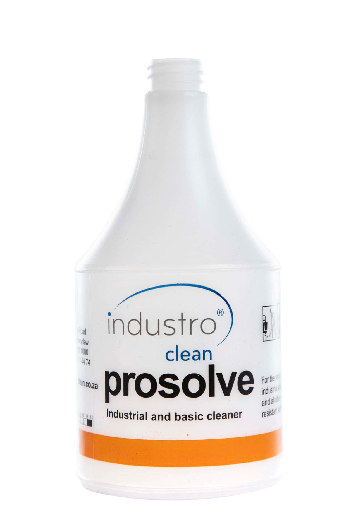 Industroclean Prosolve Empty 750ml Spray Bottle