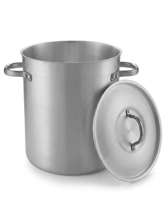 Pujadas 25L Aluminium Stock Pot with Lid | 320 x 320mm