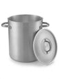 Pujadas 34L Aluminium Stock Pot with Lid | 350 x 350mm
