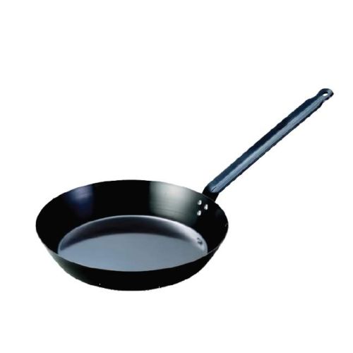 Pan (Black) Steel Frying - 320Mm