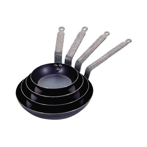 Frying Pan - Blue Steel - Heavy-Duty - 360mm
