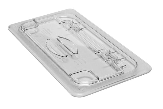 Cambro Polycarbonate Hinged Flip Lid - Clear - For 1/3 Pans by Cambro  GN Pan Lid for commercial kitchens