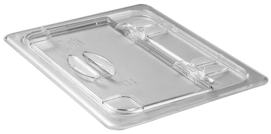 Cambro Polycarbonate Hinged Flip Lid - Clear - For 1/2 Pans by Cambro  GN Pan Lid for commercial kitchens