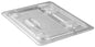 Cambro Polycarbonate Hinged Flip Lid - Clear - For 1/2 Pans by Cambro  GN Pan Lid for commercial kitchens