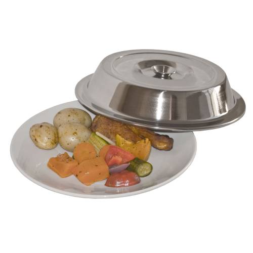 Global Stainless Steel Plate Cover - 260mm by Global  Plate Cover for commercial kitchens