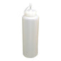 Plastic Dispenser - Clear - 1 Litre - Pack of 6