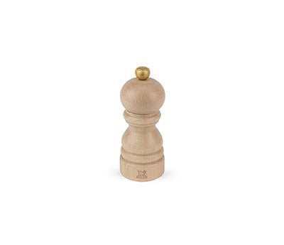 Paris Natural 12cm Salt Mill (Pack of 6)