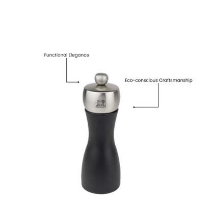 Peugeot Fidji Pepper Mill 15cm Black (Pack of 6)