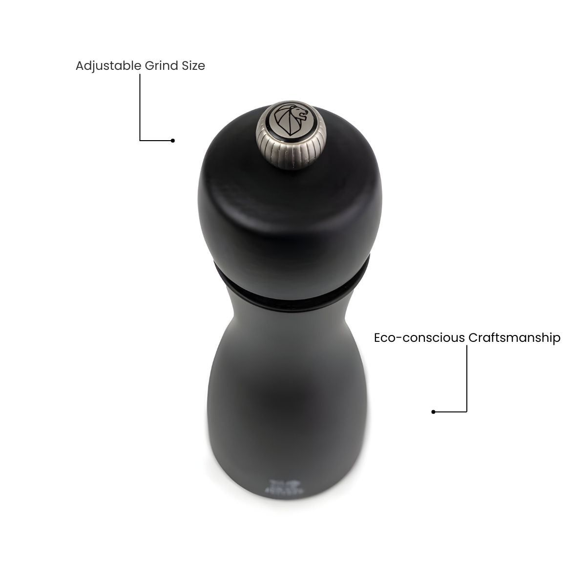 Peugeot Tahiti Pepper Mill 20cm Black (Pack of 6)
