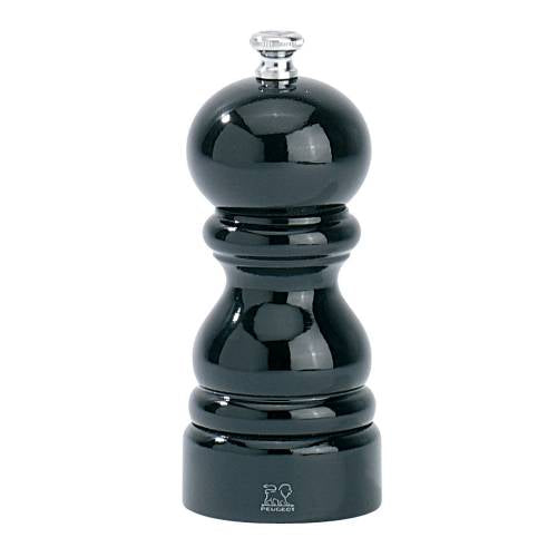Paris Black 12cm Salt Mill (Pack of 6)