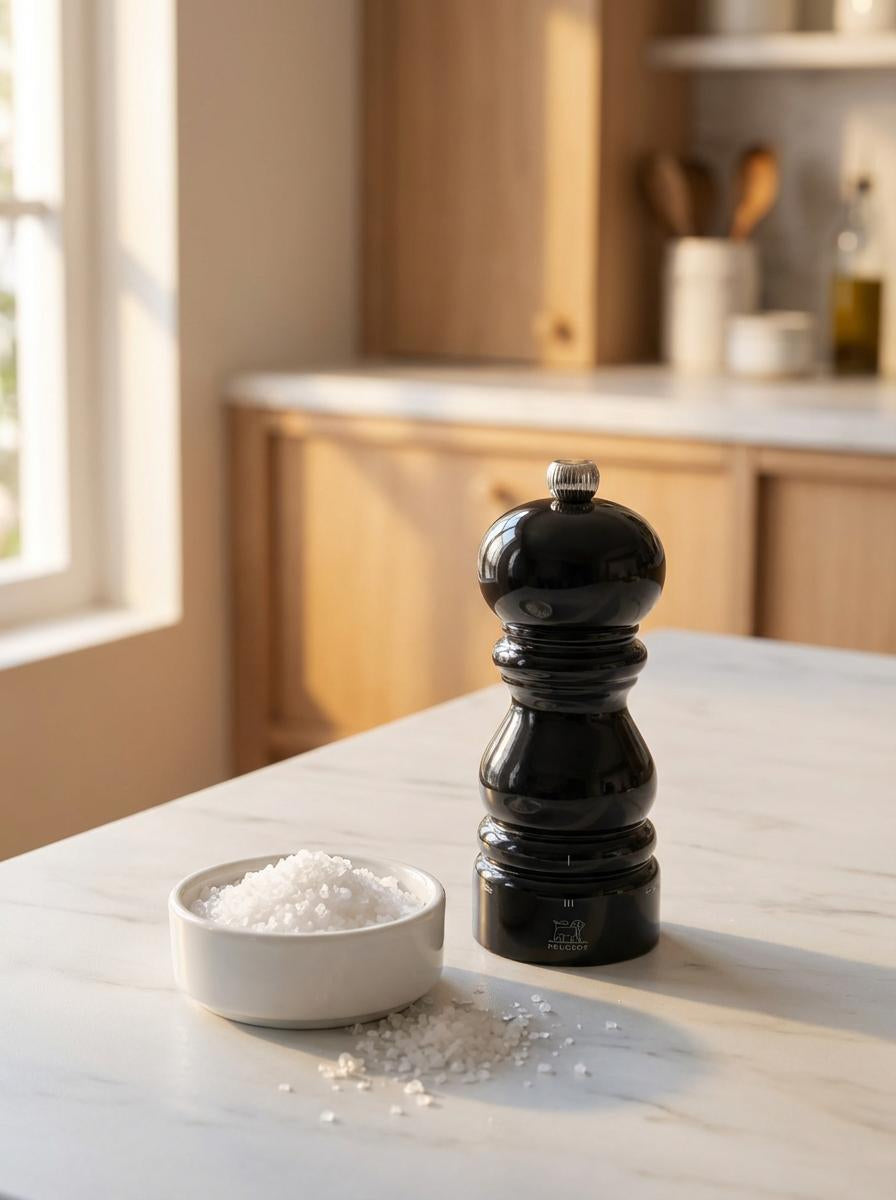 Peugeot Paris Salt Mill 12cm Black (Pack of 6)