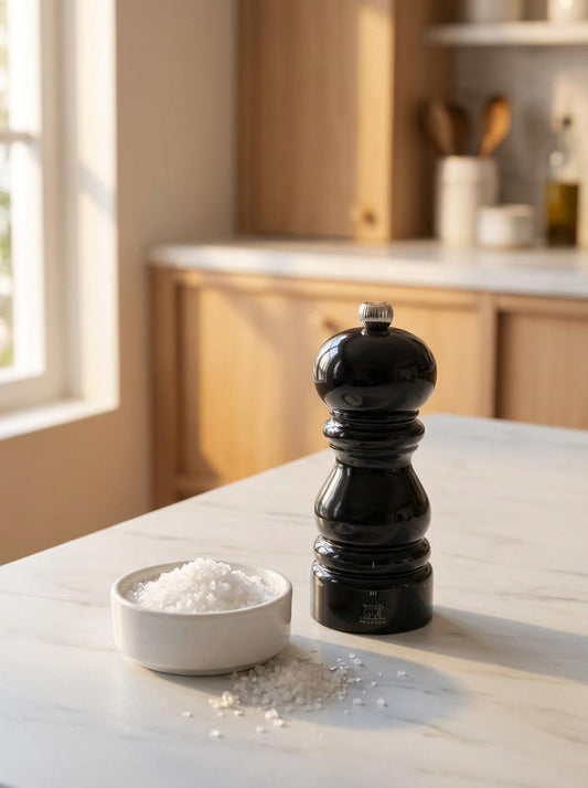 Peugeot Paris Salt Mill 12cm Black (Pack of 6)