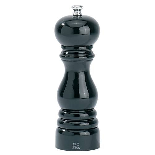 Paris Black 18cm Salt Mill (Pack of 6)
