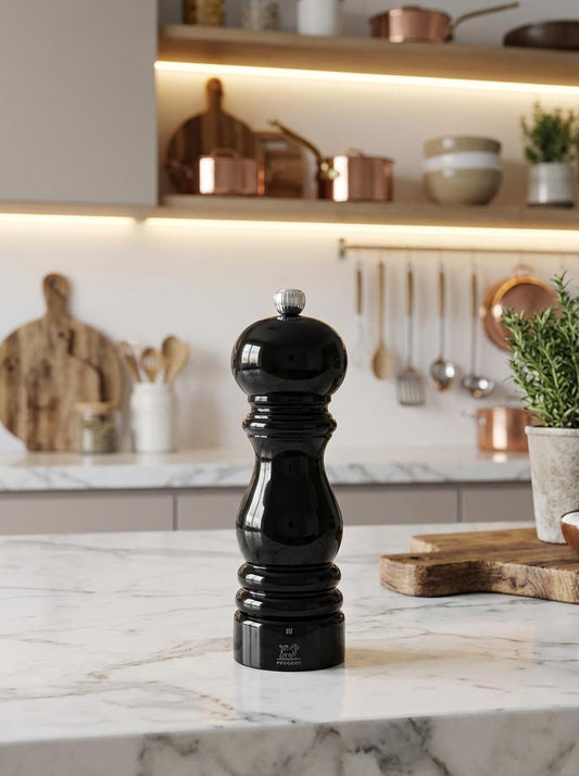 Peugeot Paris Salt Mill 18cm Black (Pack of 6)