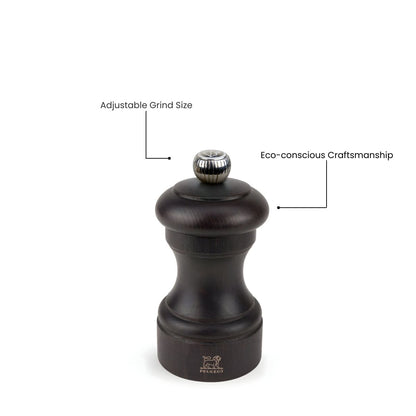 Peugeot Bistro Pepper Mill 10cm Chocolate (Pack of 6)