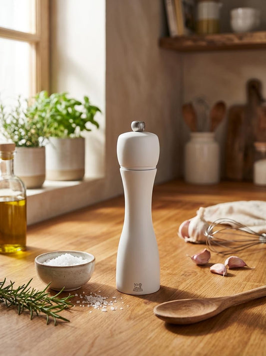 Peugeot Tahiti Salt Mill 20cm White (Pack of 6)