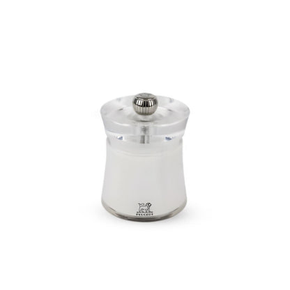 Peugeot Bali Acrylic Salt Mill 8cm White (Pack of 6)