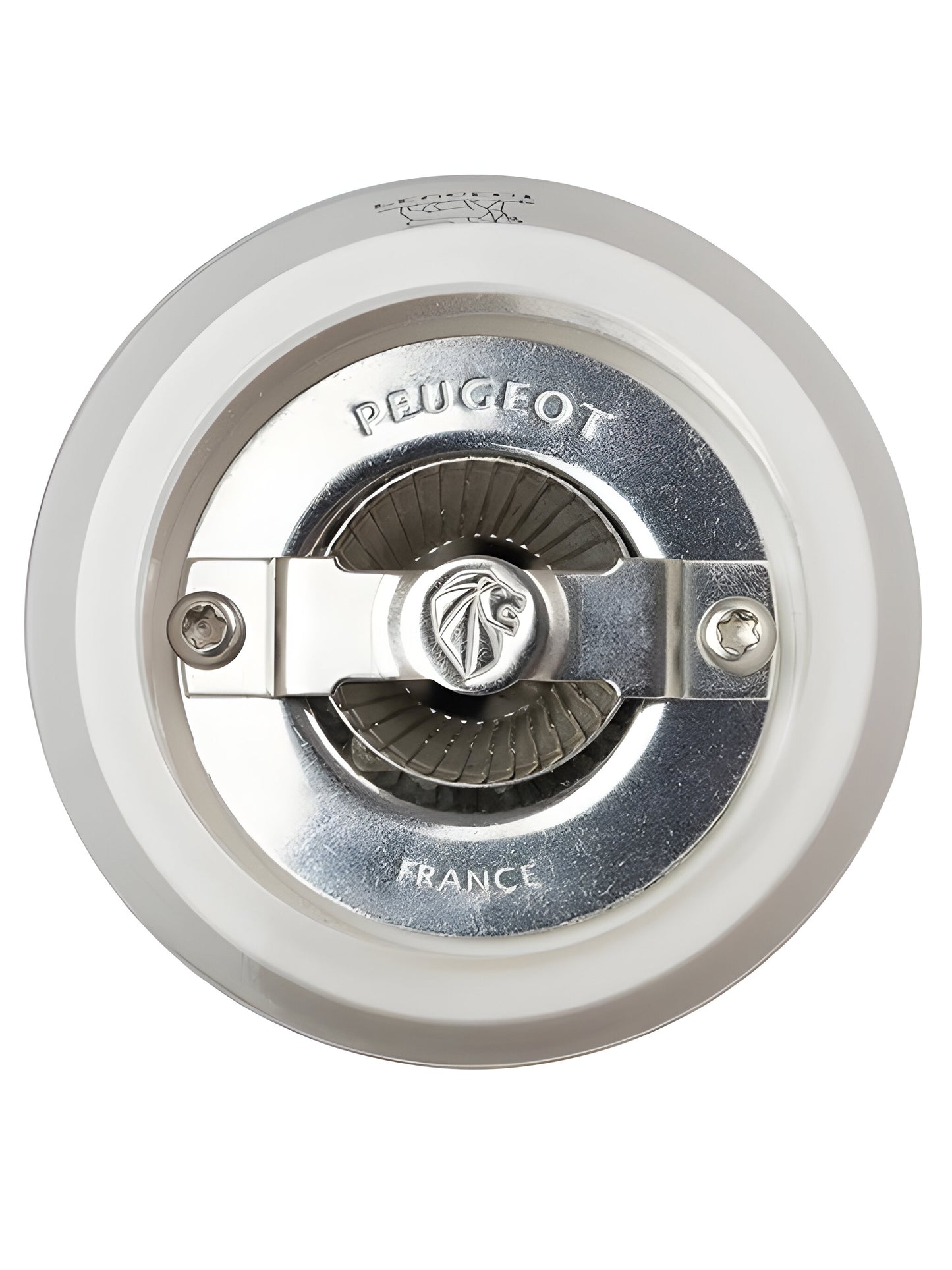 Peugeot Bali Acrylic Salt Mill 8cm White (Pack of 6)