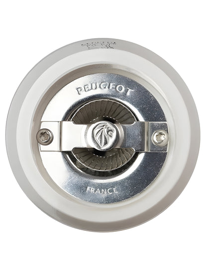 Peugeot Bali Acrylic Salt Mill 8cm White (Pack of 6)