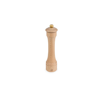 Hostellerie Natural 22cm Pepper Mill (Pack of 6)